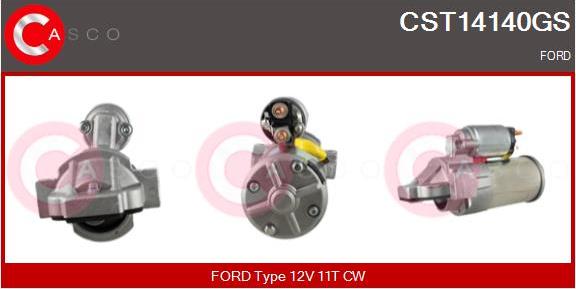 Casco CST14140GS - Стартер abcparts.ee