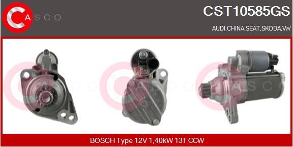 Casco CST10585GS - Стартер abcparts.ee