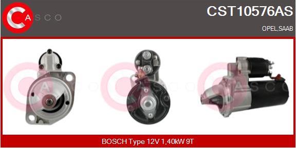 Casco CST10576AS - Стартер abcparts.ee
