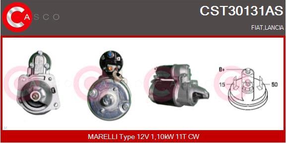 Casco CST30131AS - Стартер abcparts.ee