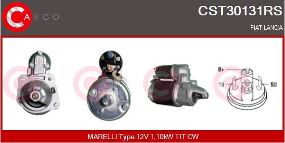 Casco CST30131RS - Стартер abcparts.ee