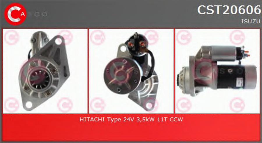 Casco CST20606 - Стартер abcparts.ee