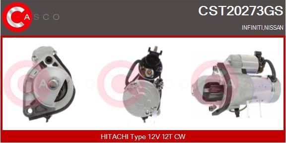 Casco CST20273GS - Стартер abcparts.ee