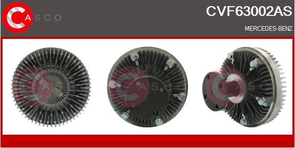 Casco CVF63002AS - Сцепление, вентилятор радиатора abcparts.ee