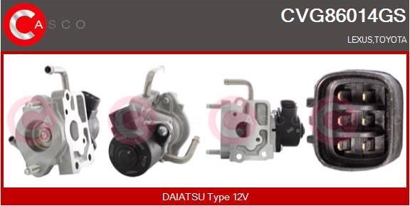 Casco CVG86014GS - Клапан возврата ОГ abcparts.ee