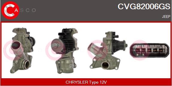 Casco CVG82006GS - Клапан возврата ОГ abcparts.ee