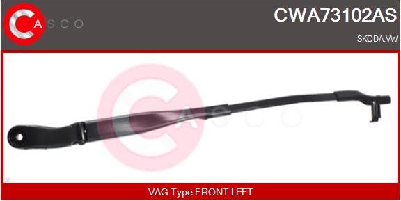 Casco CWA73102AS - Рычаг стеклоочистителя, система очистки окон abcparts.ee