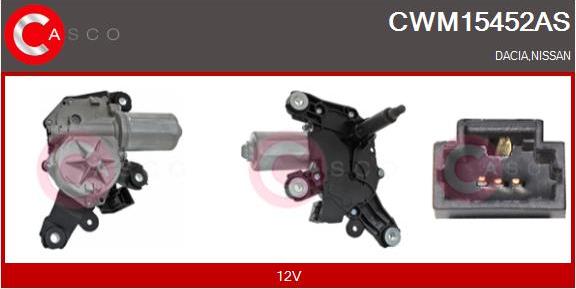 Casco CWM15452AS - Двигатель стеклоочистителя abcparts.ee