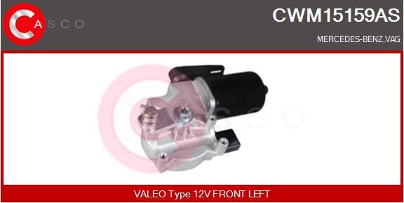 Casco CWM15159AS - Двигатель стеклоочистителя abcparts.ee