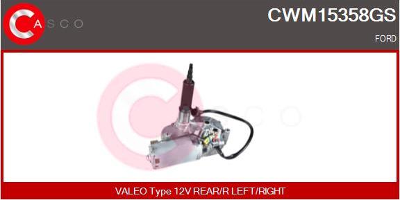 Casco CWM15358GS - Двигатель стеклоочистителя abcparts.ee