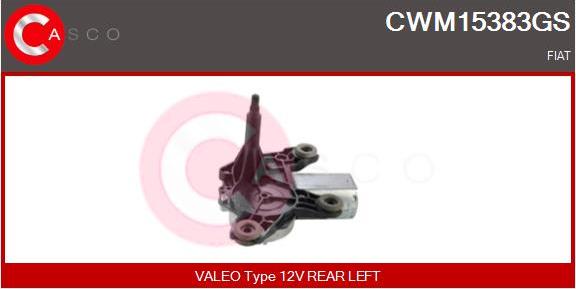 Casco CWM15383GS - Двигатель стеклоочистителя abcparts.ee