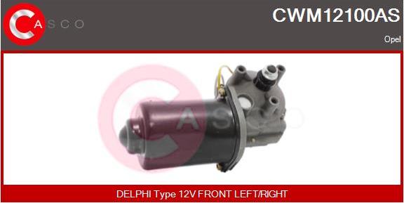 Casco CWM12100AS - Двигатель стеклоочистителя abcparts.ee