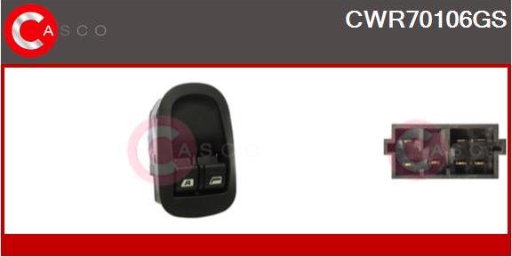 Casco CWR70106GS - Выключатель, стеклоподъемник abcparts.ee
