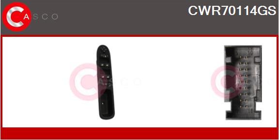 Casco CWR70114GS - Выключатель, стеклоподъемник abcparts.ee