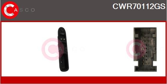 Casco CWR70112GS - Выключатель, стеклоподъемник abcparts.ee