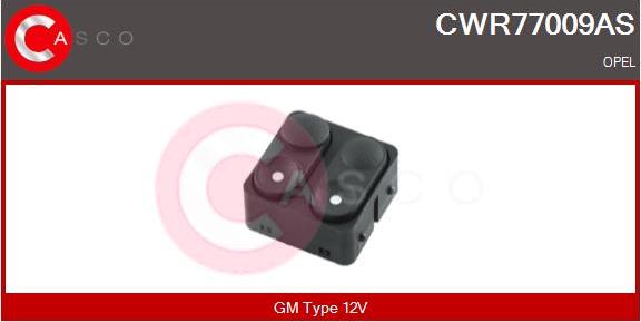 Casco CWR77009AS - Выключатель, стеклоподъемник abcparts.ee