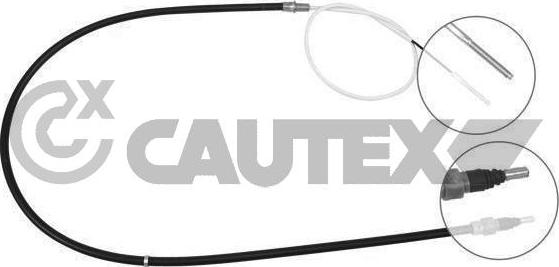 Cautex 468031 - Тросик, cтояночный тормоз abcparts.ee