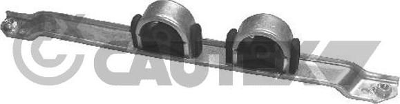 Cautex 020505 - Кронштейн, втулка, система выпуска ОГ abcparts.ee