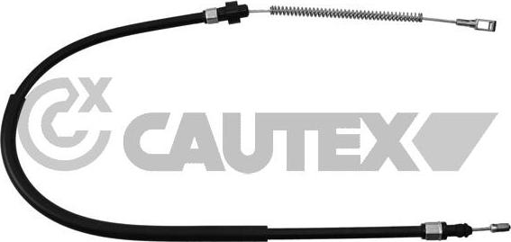 Cautex 763002 - Тросик, cтояночный тормоз abcparts.ee
