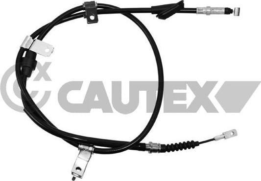 Cautex 708064 - Тросик, cтояночный тормоз abcparts.ee