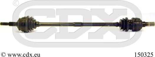 CDX 150325 - Приводной вал abcparts.ee