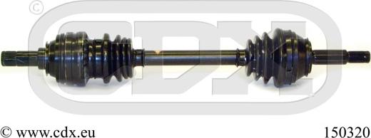 NK 503607 - Приводной вал abcparts.ee