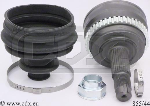 CDX 855/44 - Комплект ШРУСа, приводной вал, шарнир abcparts.ee