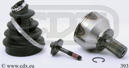 CDX 393 - Комплект ШРУСа, приводной вал, шарнир abcparts.ee