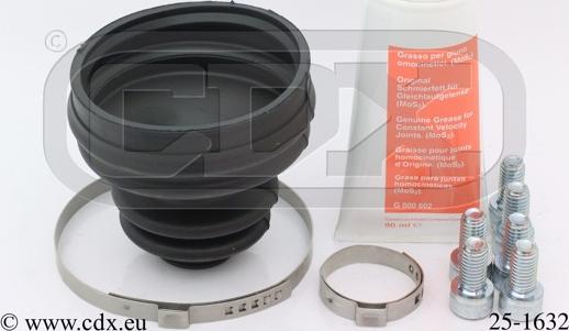 CDX 25-1632 - Пыльник, приводной вал abcparts.ee