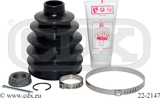 CDX 22-2147 - Пыльник, приводной вал abcparts.ee