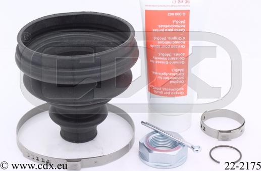 CDX 22-2175 - Пыльник, приводной вал abcparts.ee