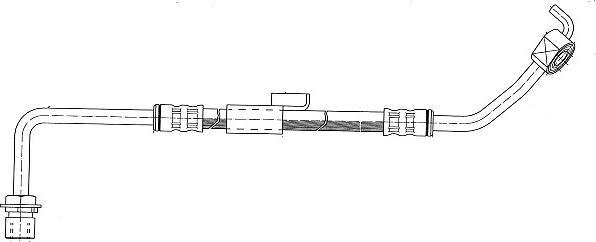 CEF 510547 - Тормозной шланг abcparts.ee