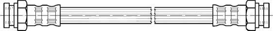CEF 511716 - Тормозной шланг abcparts.ee