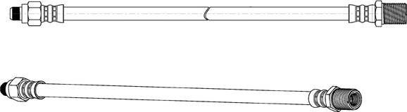 CEF 512855 - Тормозной шланг abcparts.ee