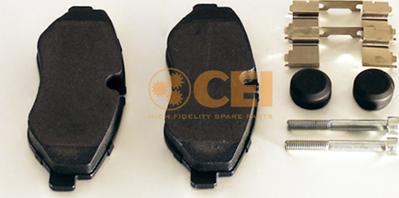 C.E.I. 584029 - Тормозные колодки, дисковые, комплект abcparts.ee