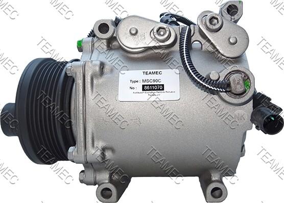 Cevam 8611070 - Компрессор кондиционера abcparts.ee