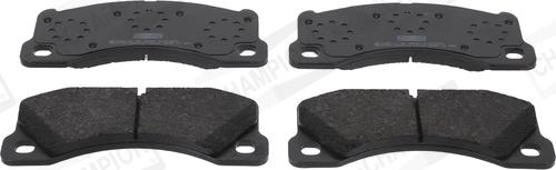 Champion 574159CH - Тормозные колодки, дисковые, комплект abcparts.ee