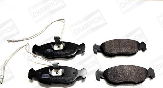 Champion 571509CH - Тормозные колодки, дисковые, комплект abcparts.ee