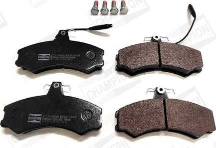 Champion 571304CH - Тормозные колодки, дисковые, комплект abcparts.ee