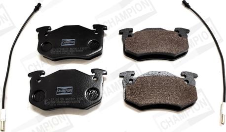 Champion 571331CH - Тормозные колодки, дисковые, комплект abcparts.ee