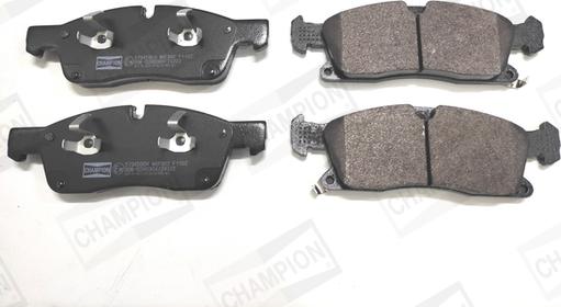 Champion 573459CH - Тормозные колодки, дисковые, комплект abcparts.ee