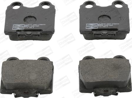Champion 573681CH - Тормозные колодки, дисковые, комплект abcparts.ee