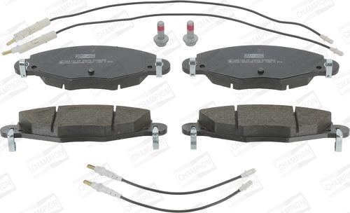 Champion 573029CH - Тормозные колодки, дисковые, комплект abcparts.ee