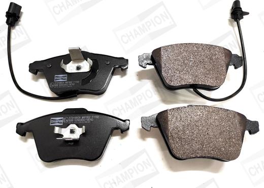 Champion 573196CH - Тормозные колодки, дисковые, комплект abcparts.ee