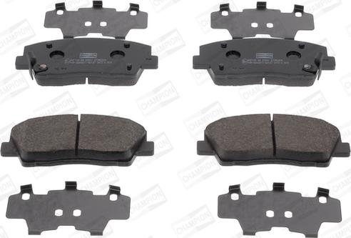 Champion 573820CH - Тормозные колодки, дисковые, комплект abcparts.ee