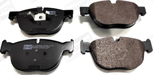 Champion 573300CH - Тормозные колодки, дисковые, комплект abcparts.ee