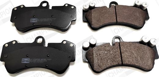 Champion 573376CH - Тормозные колодки, дисковые, комплект abcparts.ee