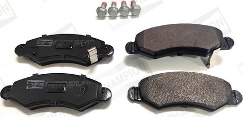 Champion 573378CH - Тормозные колодки, дисковые, комплект abcparts.ee