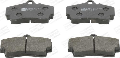 Champion 573229CH - Тормозные колодки, дисковые, комплект abcparts.ee