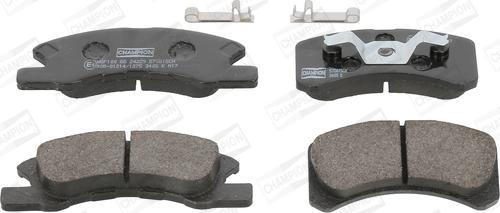 Champion 572615CH - Тормозные колодки, дисковые, комплект abcparts.ee